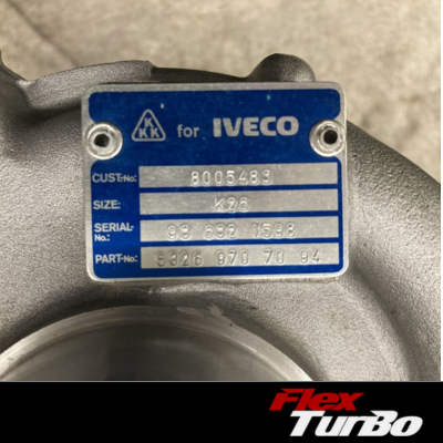 Turbo D 216 CV IVECO HITACHI D 216 cv kkk borgwarner es